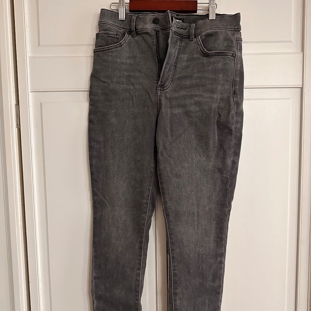 Express Grey Skinny Jeans Sz 8